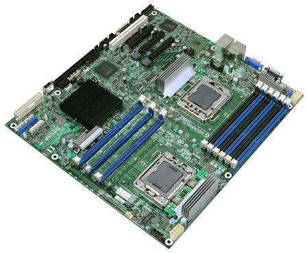 Серверная материнская плата Socket1366 Intel S5500HCV