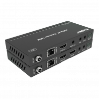 Передатчик и приемник сигнала HDMI по HDBaseT Prestel EHD-4K100