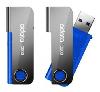 Накопитель USB flash 32ГБ A-DATA  AC903-32G-RBL , серебр.-синий (USB2.0)