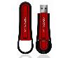 Накопитель USB flash 8ГБ A-DATA  AS007-8G-RRD , черно-красный (USB2.0)