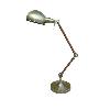 Светильник настольный, на подставке, цвет бронза, орех, лампа энергосберегающая E14 9W, или накаливания 40W(лампочкой не комплектуется) BP-2/Bronze