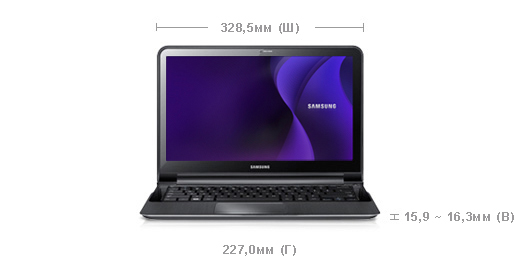 Samsung серии 9 13,3" 900X3A-B04