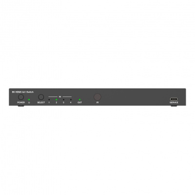 Коммутатор 4x1 HDMI 2.1, HDCP 2.3, Lideo SW41CA-8K