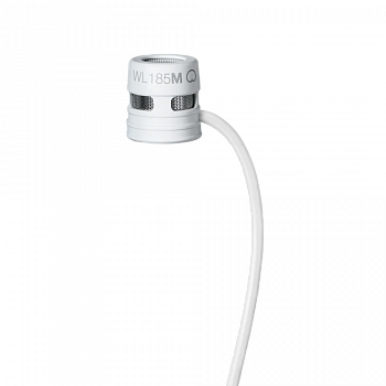 Shure WL185MW/C-LM3 петличный микрофон, кардиоида, LEMO-3 pin белый