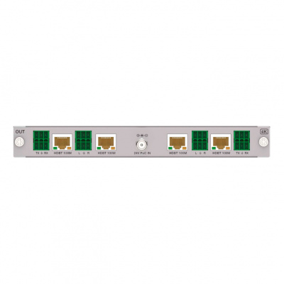 4-канальная плата выходов HDBASET 100M 4K, Prestel OC-4K4HBT100