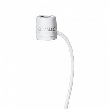 Shure WL183MW/O-LM3 петличный микрофон LEMO-3 pin всенаправленный белый