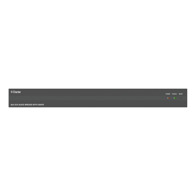 Конвертер Dante и аналоговое аудио, 8x8 каналов, Prestel ADPX-88XLR