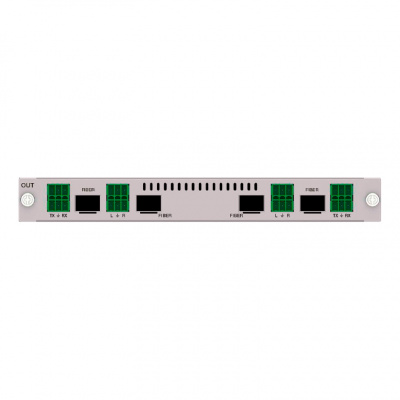 4-канальная плата выходов FIBER 4K, Prestel OC-4K4FIBER