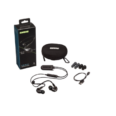 Shure SE215-K+BT2-EFS  внутриканальные наушники с Bluetooth а
