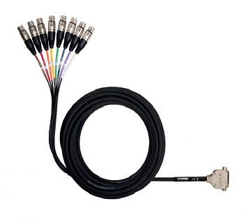 Shure DB25-XLRF разветвительный кабель