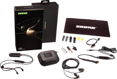 Shure SE846-BNZ+BT2-EFS внутриканальные наушники бронзовые