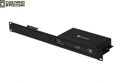 ITZRA-1-B Рэковый адаптер 1U, цвет чёрный