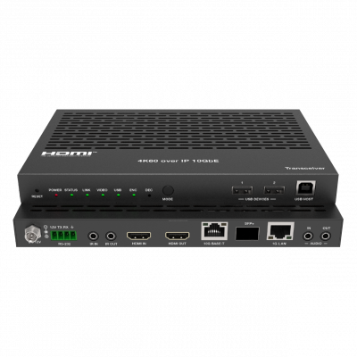 Приемопередатчик с поддержкой SDVoE Prestel IPN-4KSDVOE