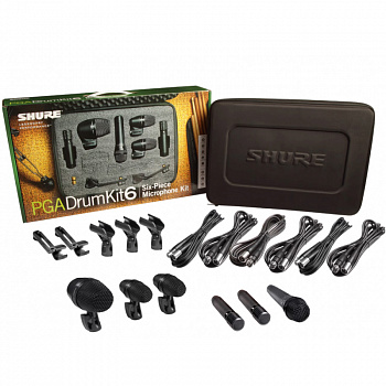 Shure PGADRUMKIT6 Набор микрофонов для ударных