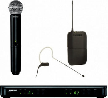 Shure BLX1288E/MX53-M17