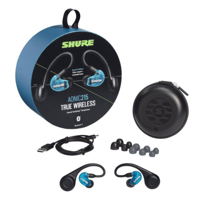 Shure SE215SPE-B-TW1-EFS беспроводные внутриканальные наушники, черные