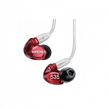 Shure SE535LTD-EFS Внутриканальные наушники, красные