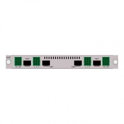4-канальная плата выходов FIBER 1080P, Prestel OC-HD4FIBER