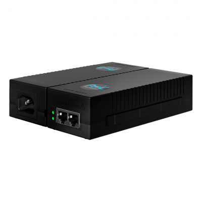 Однопортовый гигабитный инжектор PoE высокой мощности 90 Вт, Prestel NPI-1C1-90P-1C1