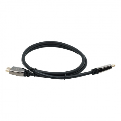 Кабель HDMI 2.1, 1 м, позолоченные коннекторы, Lideo CHDP21-010