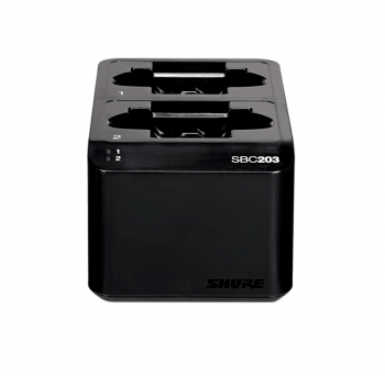 Shure SBC203-E Двухпортовая зарядная док-станция