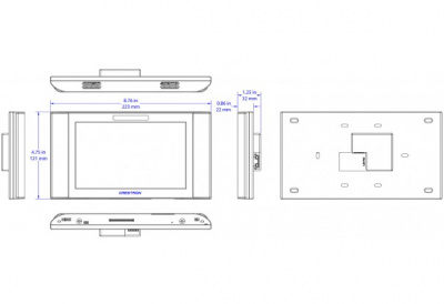 Crestron TSCW-730