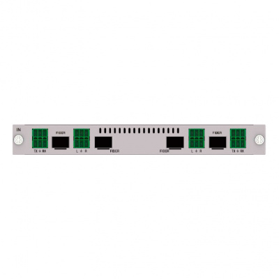 4-канальная плата входов FIBER 1080P, Prestel IC-HD4FIBER