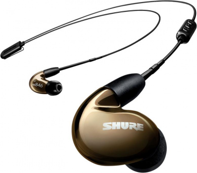 Shure SE846-BNZ+BT2-EFS внутриканальные наушники бронзовые