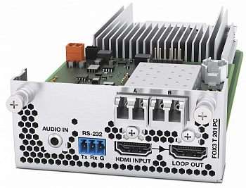 Extron FOX3 T 201 PC Оптоволоконный передатчик PowerCage