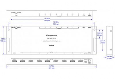 Crestron HD-DA8-4K-E