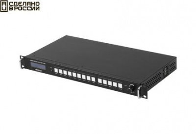 ITSFM-9x1HDC Презентационный коммутатор 9x1, 7-HDMI, 1-DP, 1-Type C, бесподрывный, с поддержкой многооконного режима, выход HDBT