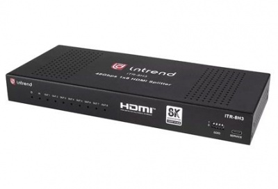 ITR-8H3 Усилитель-распределитель HDMI 1:8, поддержка 8K, деэмбедирование звука