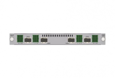 ITMCO4-FH2 Выходная карта 4-портовая оптоволоконная SM/MM, 4K/60 (4:4:4), до 10 км, деэмбедирование звука, RS-232