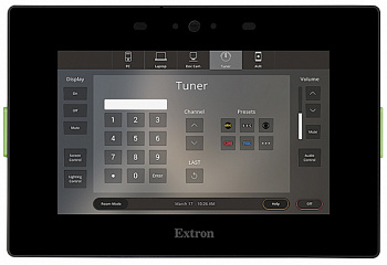 5" система управления TouchLink Pro
Extron TLC Pro 526M черная