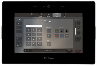 5" система управления TouchLink Pro
Extron TLC Pro 526M черная