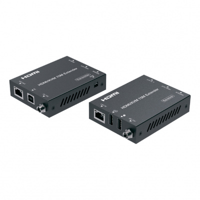 Комплект передачи HDMI 4K и USB по витой паре, до 70м, Prestel ETP-4K-KVM