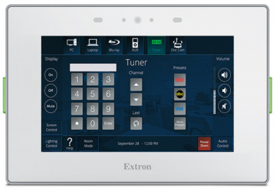 Extron TLP Pro 525M белая панель управления