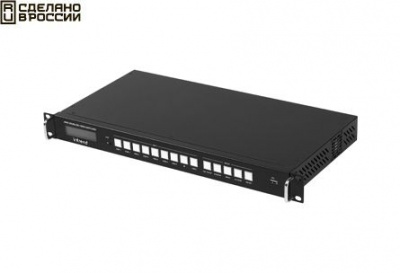 ITSFM-9x1HDCU Презентационный коммутатор 9x1, 7-HDMI, 1-DP, 1-Type C, USB KVM, бесподрывный, с поддержкой многооконного режима, выход HDBT