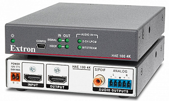 Extron HAE 100 4K устройство для деэмбедирования аудио из HDMI
