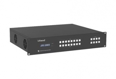 ITMMT4-8x8 Шасси модульного матричного коммутатора, 8x8, поддержка 4K60, 4-портовые модули, 2 блока питания